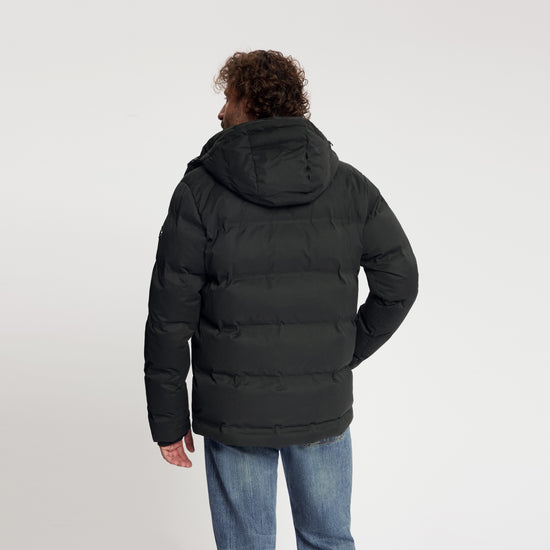 Andreas Men - Puffer Winter Jacket - Waterproof - Black MV3