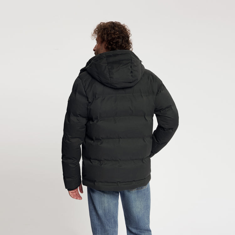 Andreas Men - Puffer Winter Jacket - Waterproof - Black MV3