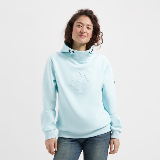Maren - Hoodie - Women - Light blue MV