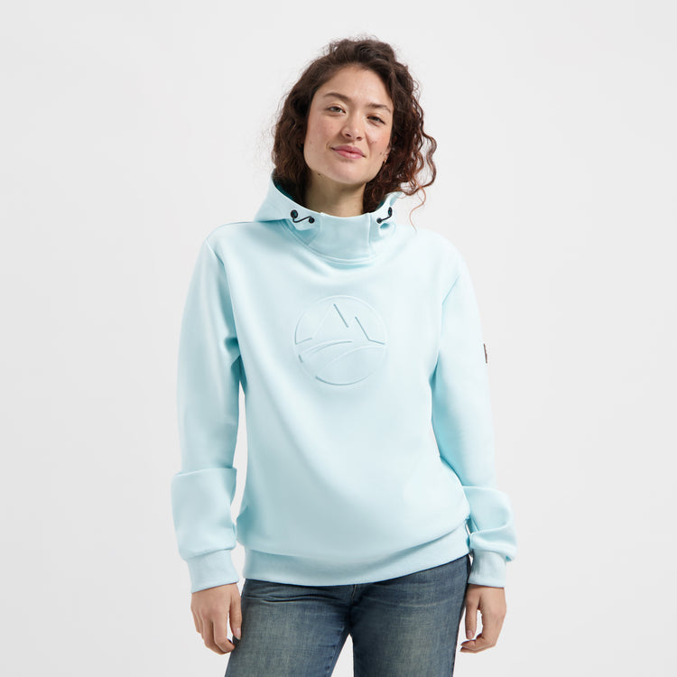 Maren - Hoodie - Women - Light blue MV