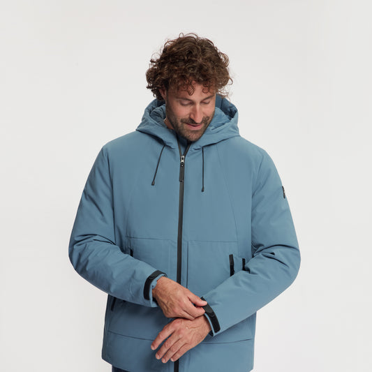 Nathan Men - Lined Hardshell Jacket - Blue MV2