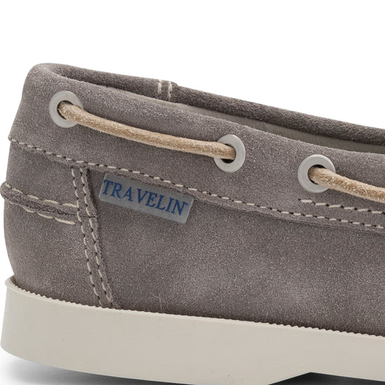 Penzance Women - Boat shoes - Suede - Grey DFH