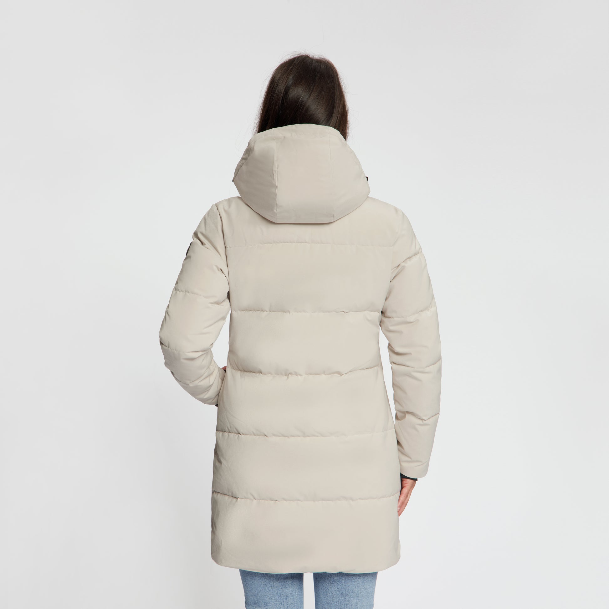 Astrid Women - Puffer Winter Jacket - Waterproof - Sand MV3