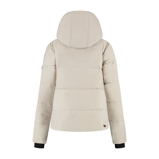 Norra Women - Puffer jacket - Water-resistant - Sand B