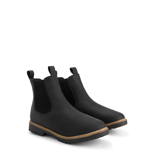 Thisted Women - Chelsea Boots - Wool-Lined - Black FRD