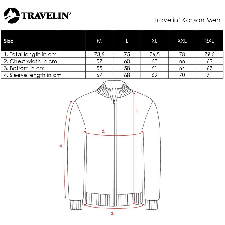 Karlson Men - Hooded Cardigan - Fleece - Brown SC