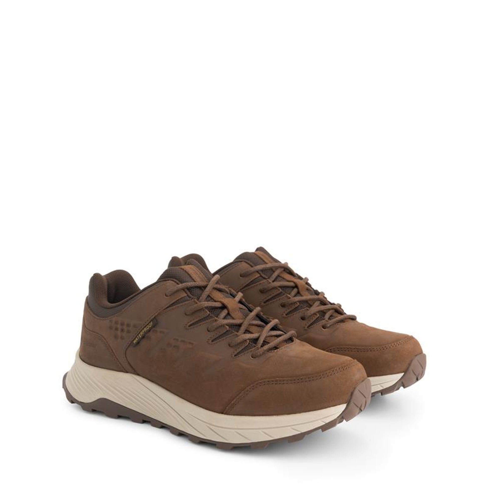 Stege Women - Low hiking shoes - Waterproof - Dark brown FRD