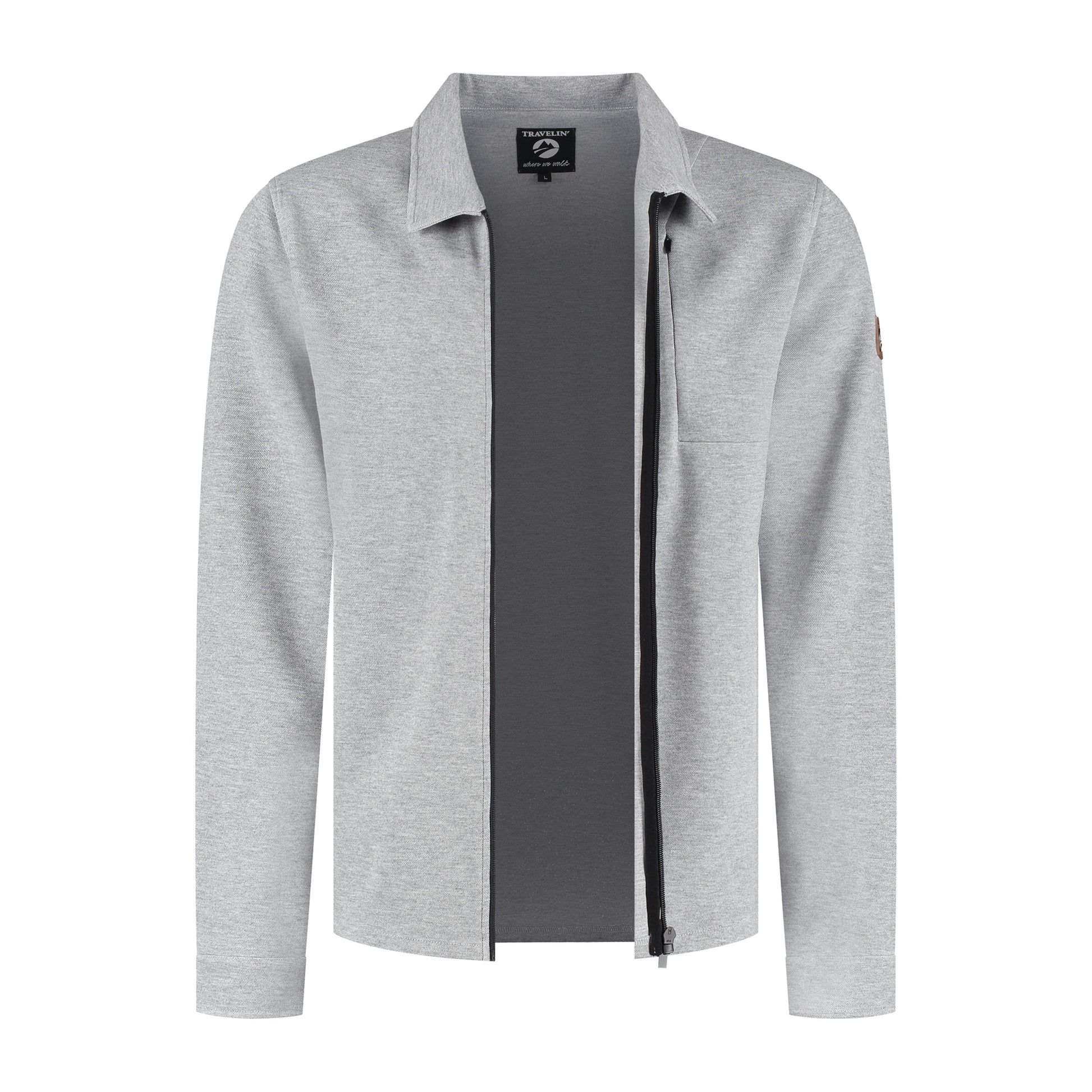 Njord Men - Outdoor over-shirt - Grey CVO