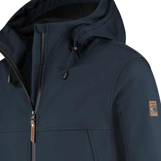 Stian - Waterproof softshell jacket - Men - Navy DCB