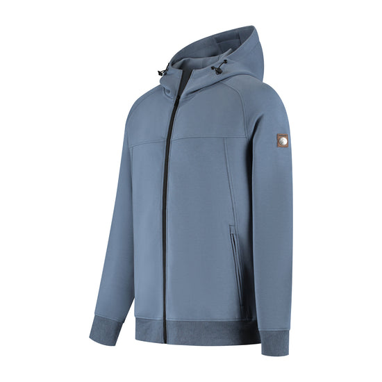 Stig Men - Outdoor cardigan - Sweater - Blue FL