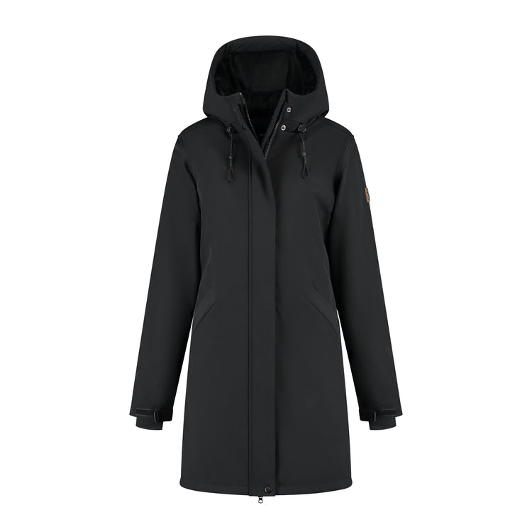 Elina Women - Softshell jacket - Padded - Black F