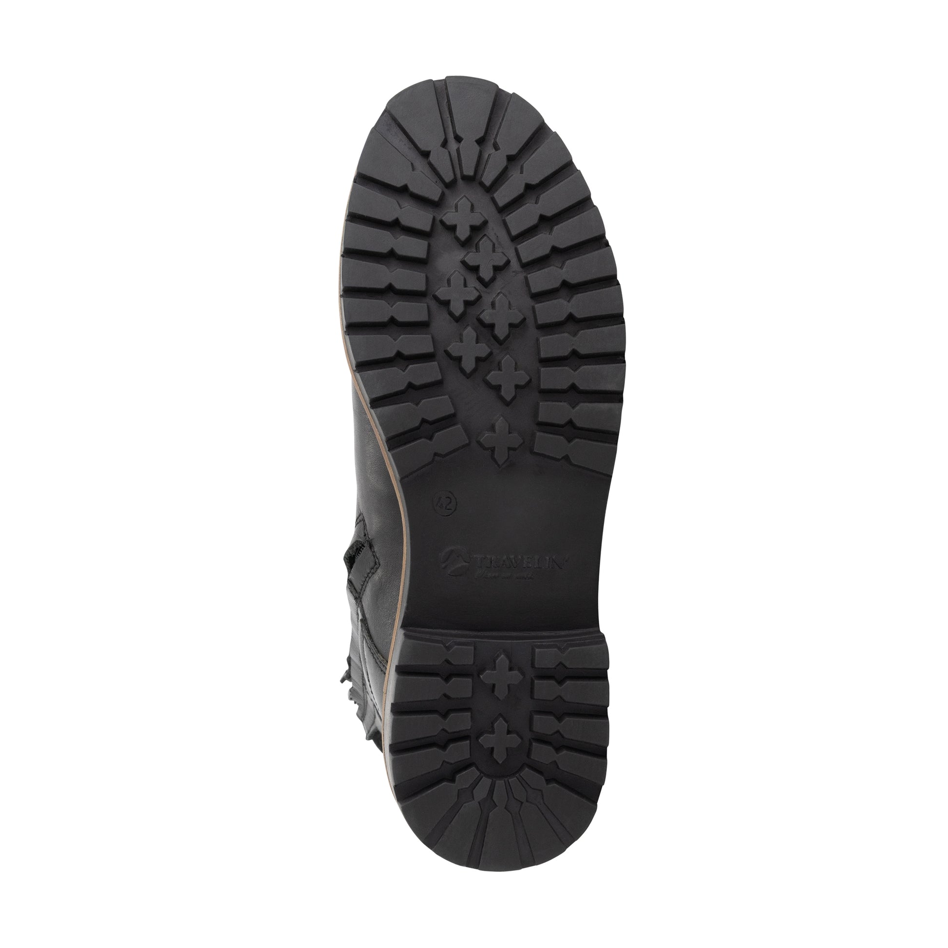 Langstrand Men - Lace-up boots - Wool-lined - Black UNS