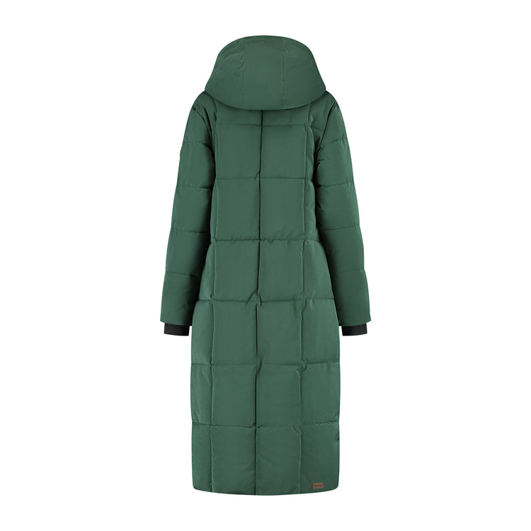 Freya Women - Puffer jacket - Fitted - Dark green B