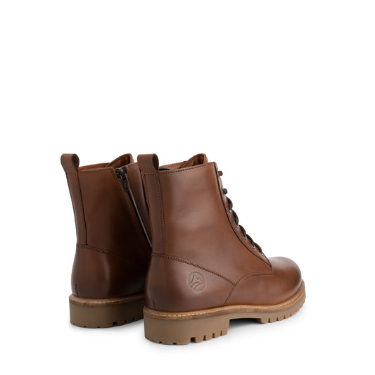 Kvaloya Men - Lace-up boots - Leather - Cognac BD