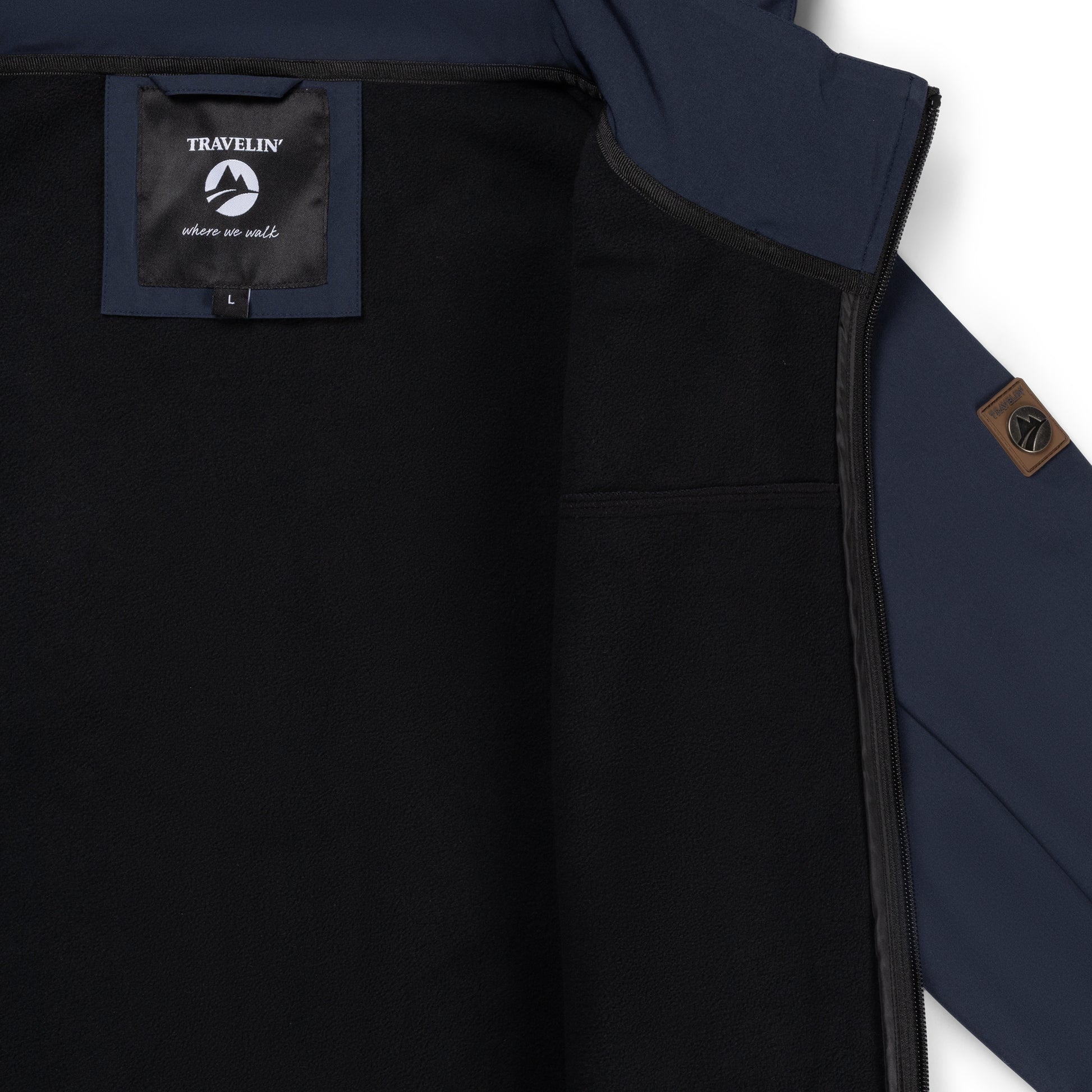 Mikkel Men - Softshell jacket - Waterproof - Navy DCI