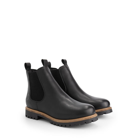 Nodeland Men - Chelsea boots - Leather - Black FRD