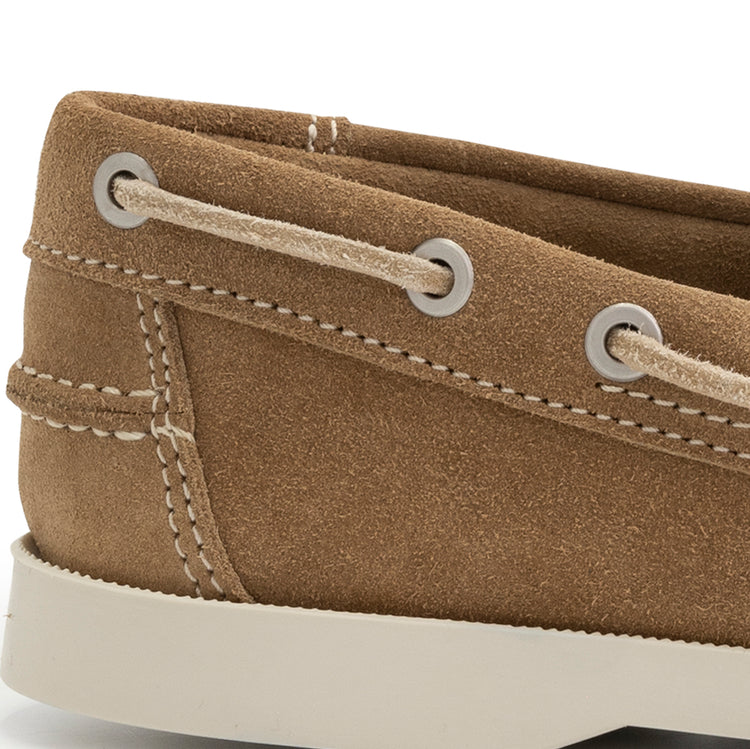Penzance Women - Boat shoes - Suede - Light brown DFH