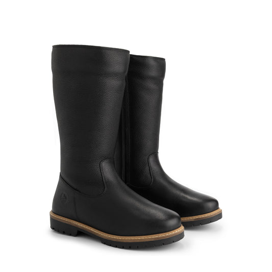 Forde Women - High boots - Wool-lined - Black FRD