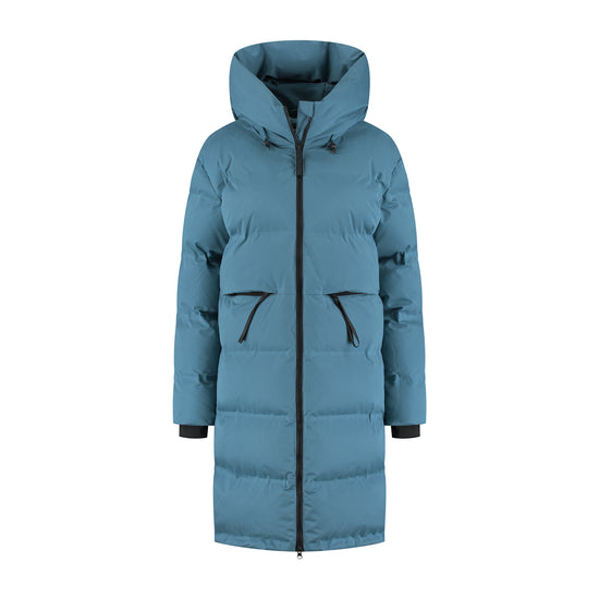 Odda Women - Puffer Winter Jacket - Waterproof - Blue F