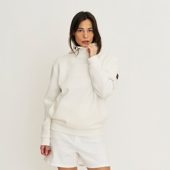 Marte Women - Outdoor sweater - Hoodie - Off-white MV2