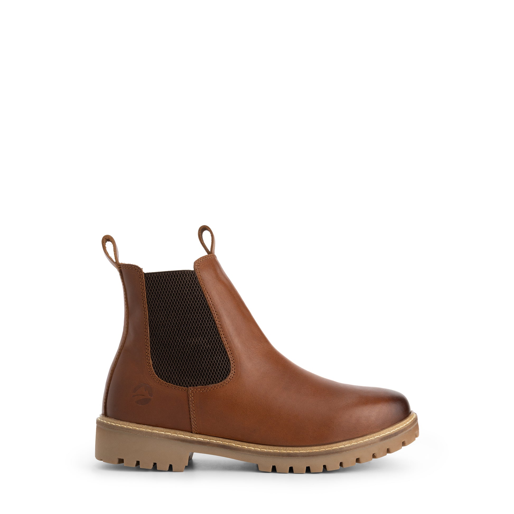 Hemsedal Men - Chelsea Boots - Wool-Lined - Cognac R