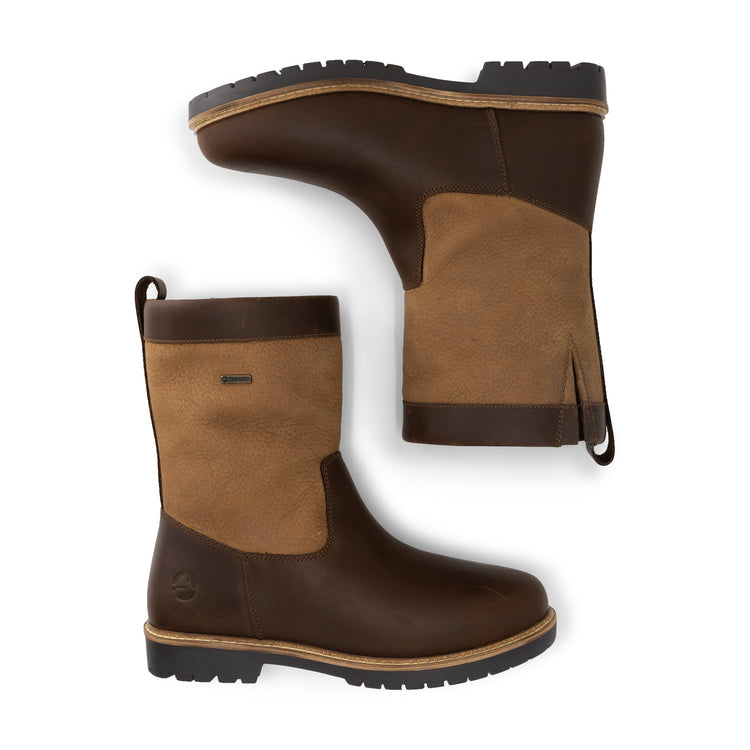 Stornes Men - Outdoor Boots - Wool-Lined - Brown UPD