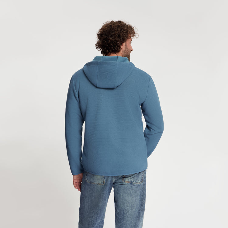Tyko Men - Outdoor Vest - Fleece - Blue MV3
