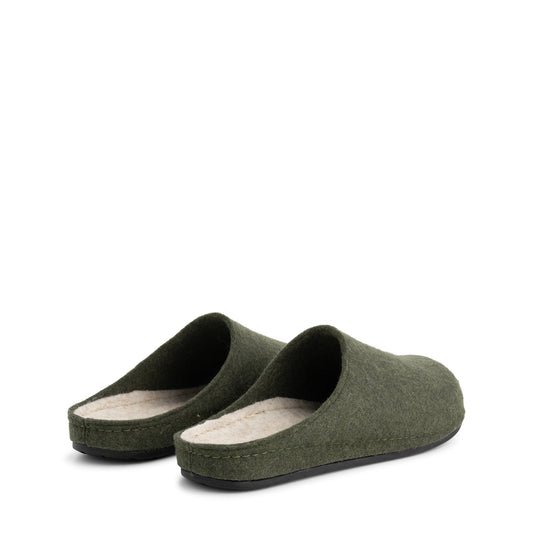 Come Home Men - House slippers - Wool - Green BD