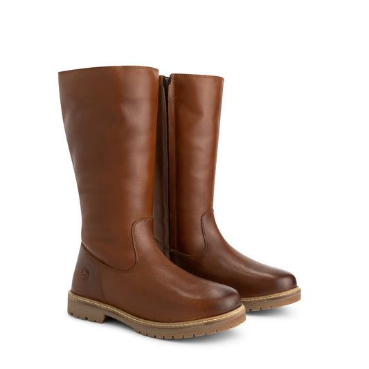 Jondal Women - Ankle Boots - Wool-Lined - Cognac FRD