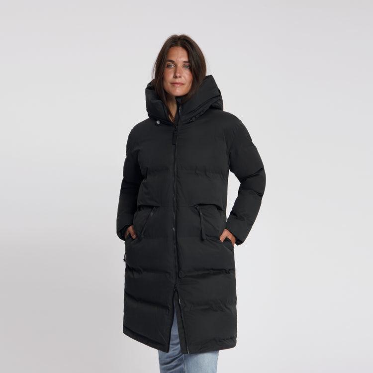 Odda Women - Puffer Winter Jacket - Waterproof - Black MV
