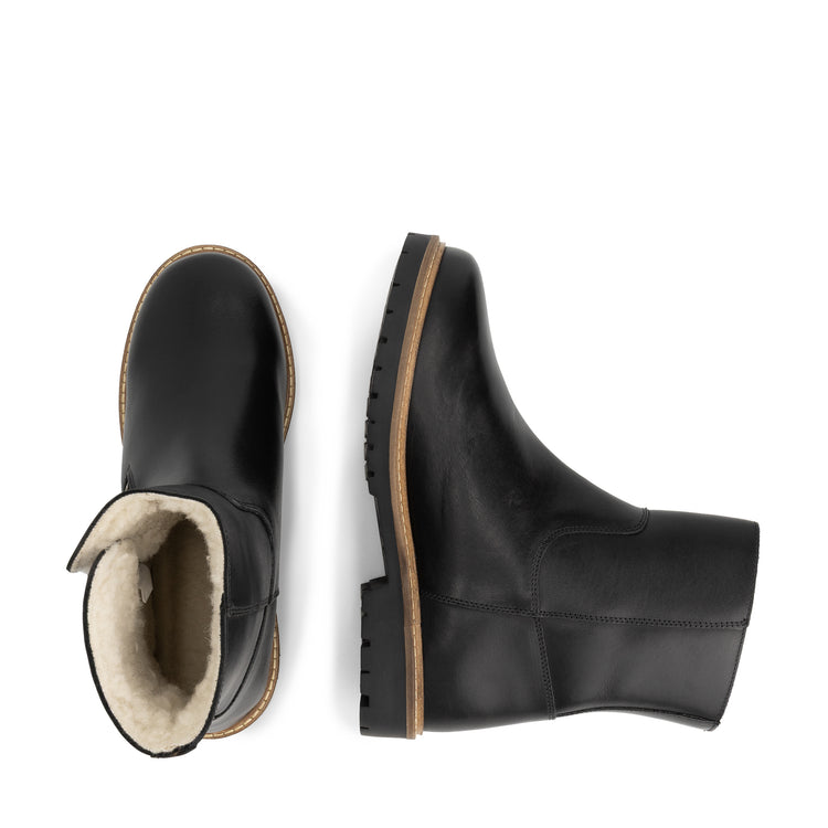 Vilsted Women - Ankle boots - Wool-lined - Black UPD