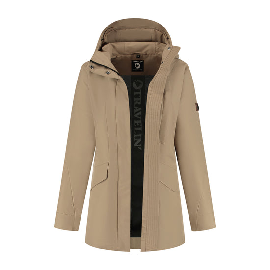 Leyla Women - Hardshell jacket - Waterproof - Light brown CVO