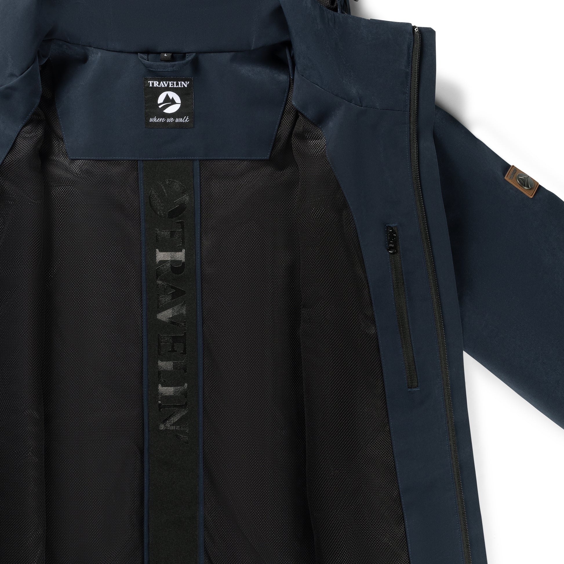 Aron Men - Hardshell jacket - Waterproof - Navy DCI