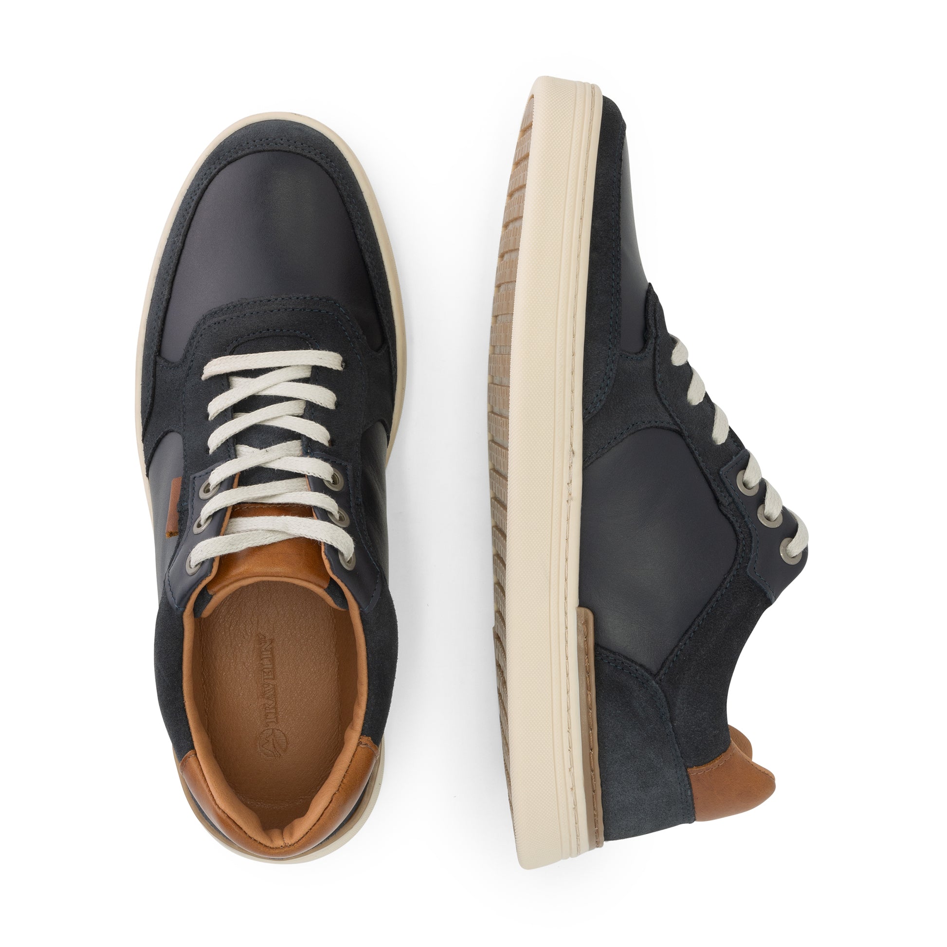Burnham Men - Sneakers - Leather - Navy UPD