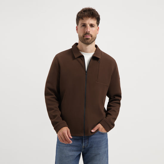 Niko Men - Outdoor overshirt - Brown MV