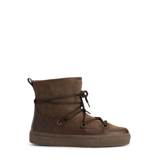 Norquay Women - Winter Boots - Wool-Lined - Dark Brown R