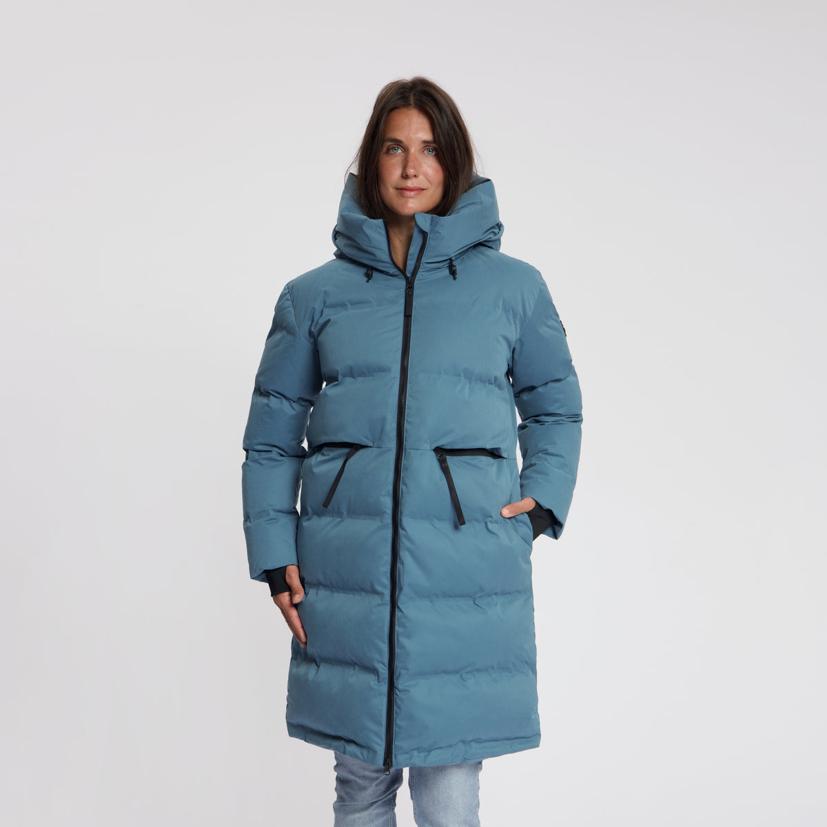 Odda Women - Puffer Winter Jacket - Waterproof - Blue MV