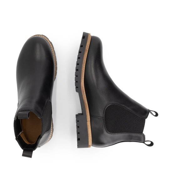 Nodeland Men - Chelsea boots - Leather - Black UPD