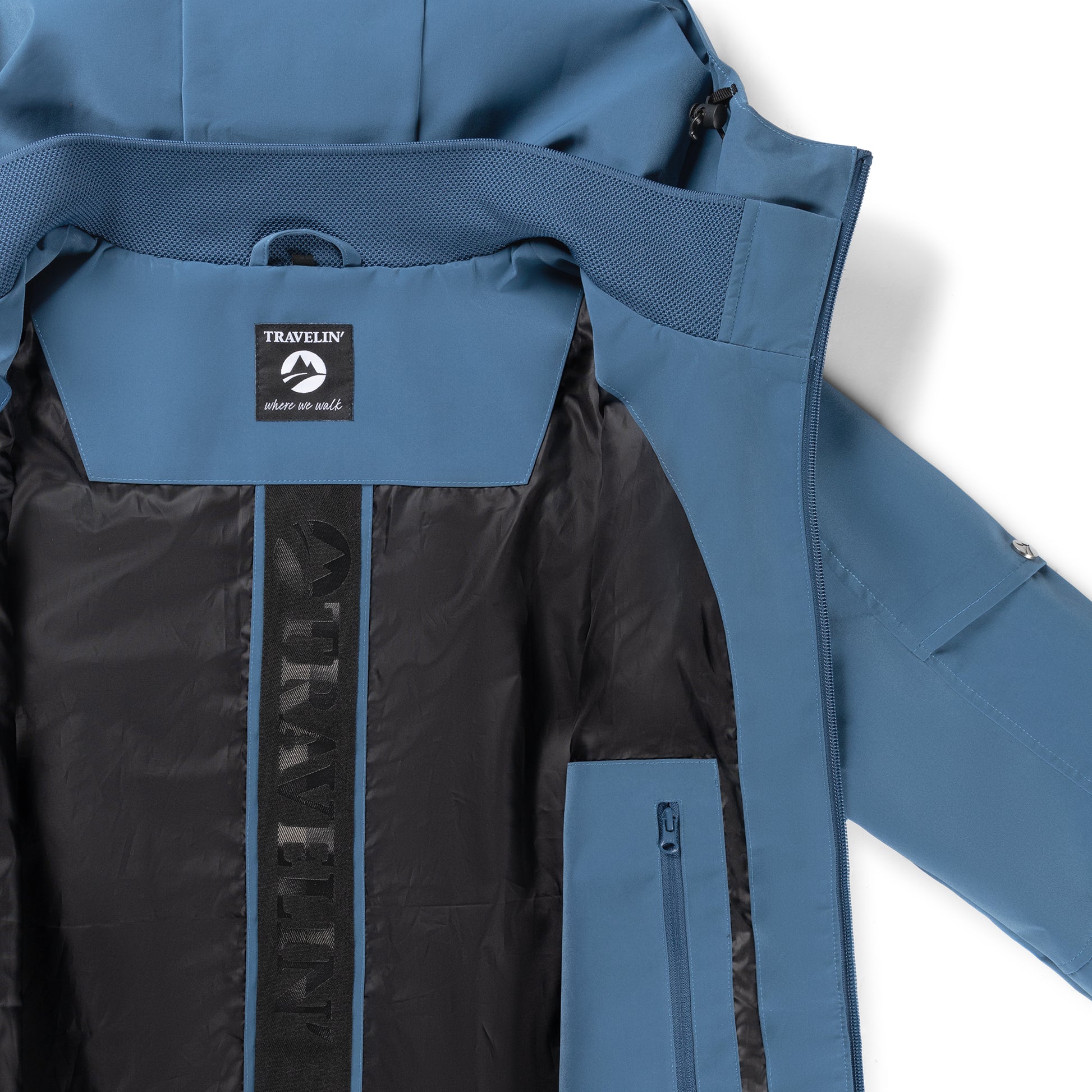 Karl Men - Hardshell jacket - Waterproof - Blue DCI
