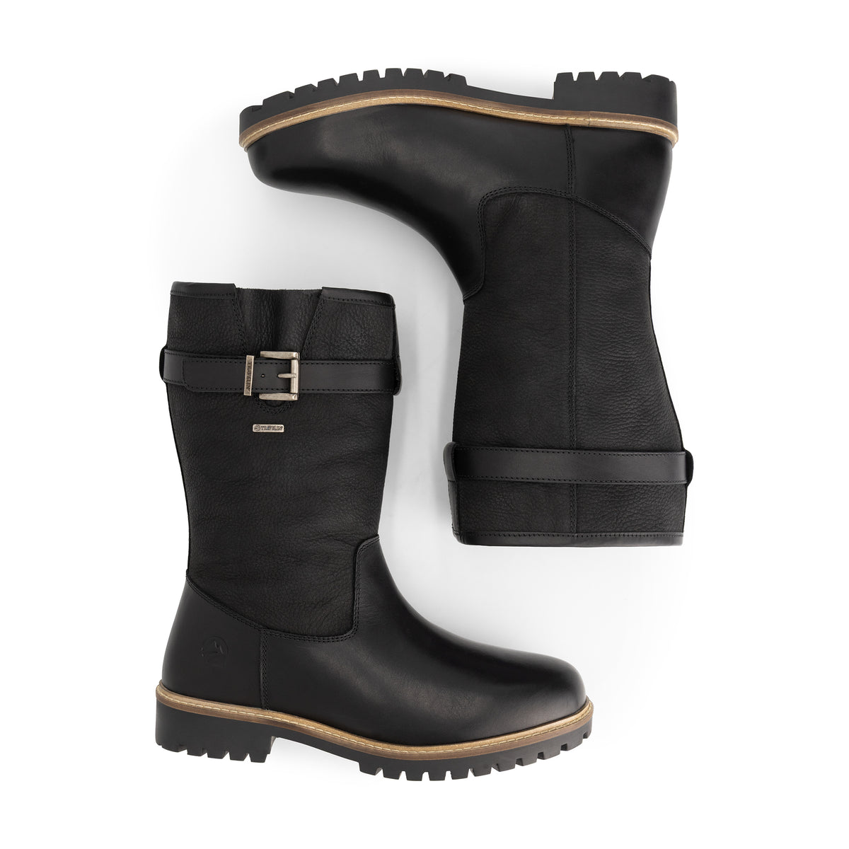 Vrangen Men - Outdoor Boots - Wool-Lined - Black UPD