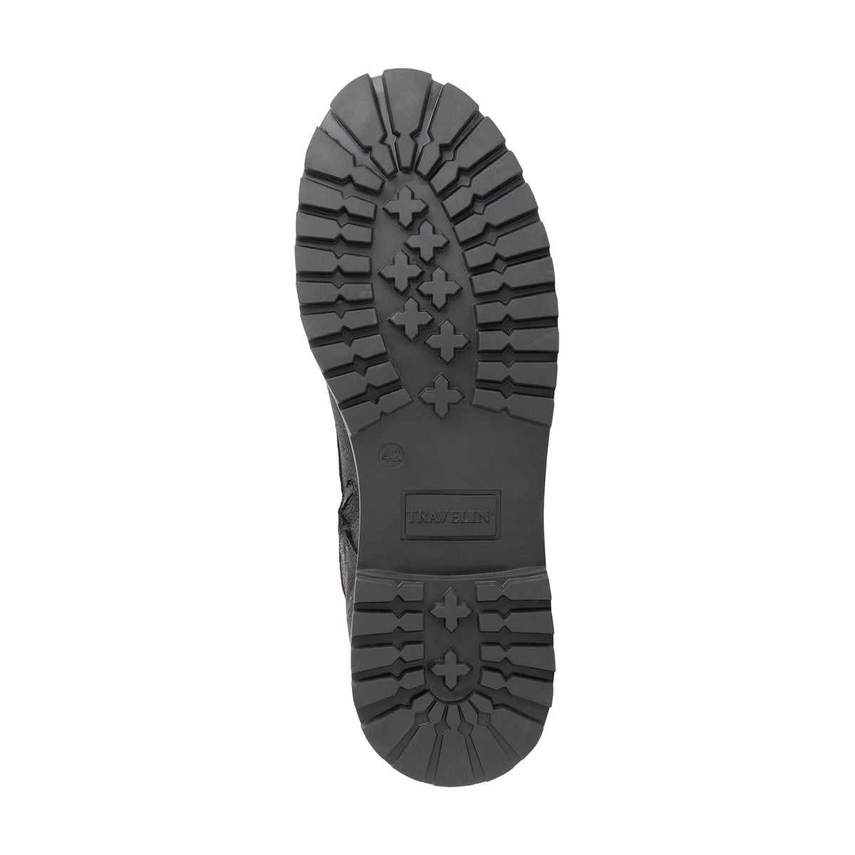 Akland Men - Lace-up boots - Nubuck - Zipper - Black UNS