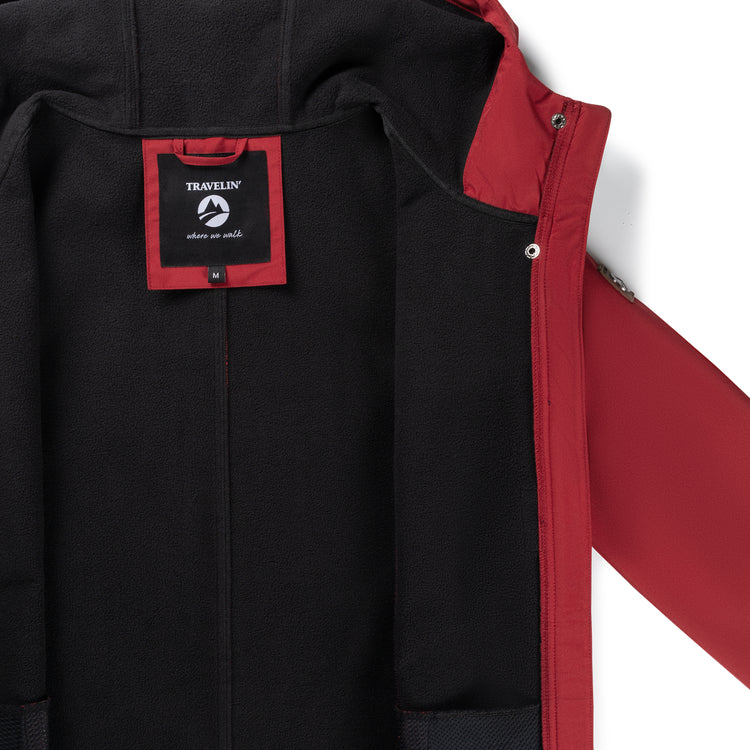 Erika - Waterproof softshell jacket - Women - Red DCI