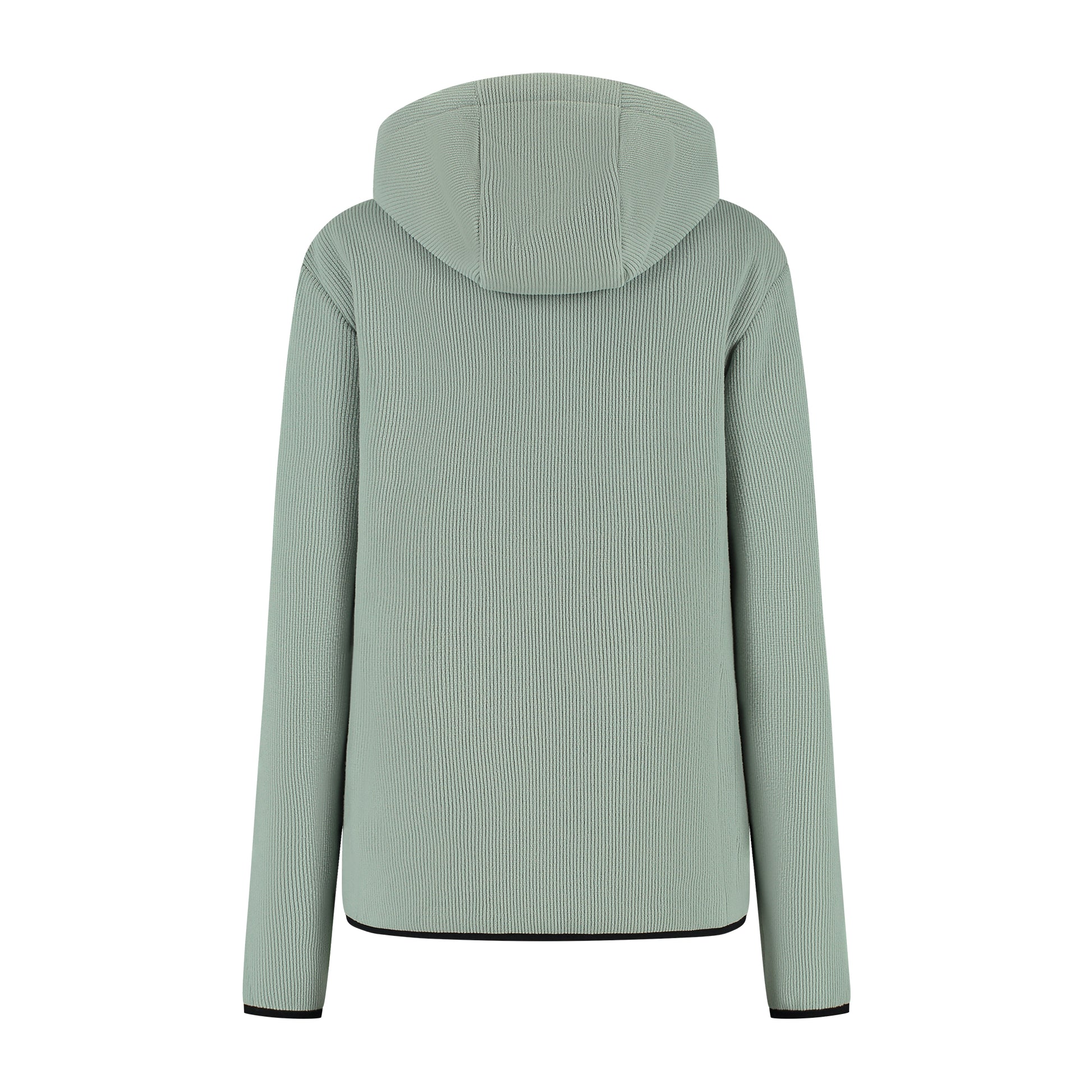 Kirsten Women - Hooded Cardigan - Fleece - Green B