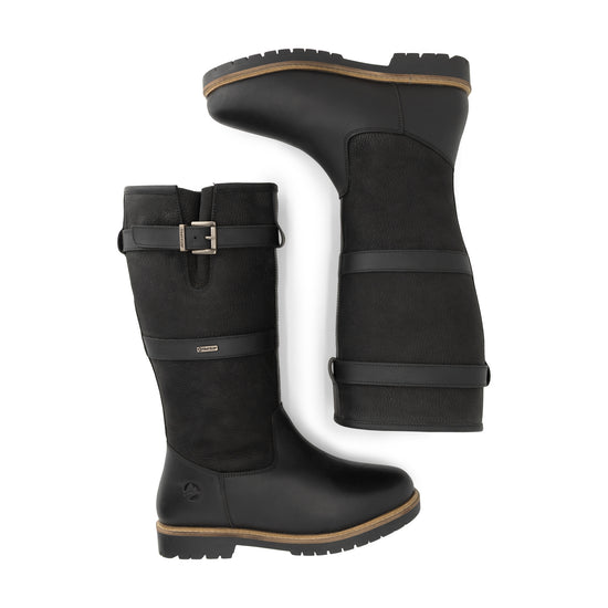Gronvik Women - Outdoor Boots - Wool-Lined - Black UPD