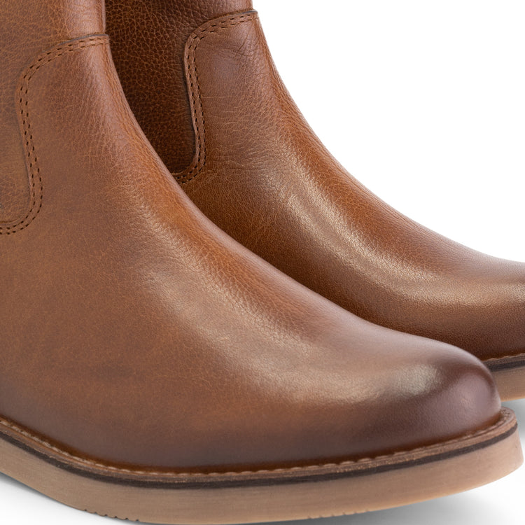 Castres Women - Ankle Booties - Leather - Cognac DFW