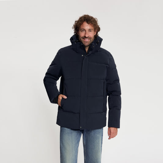 Asberg Men - Puffer Winter Jacket - Waterproof - Navy MV