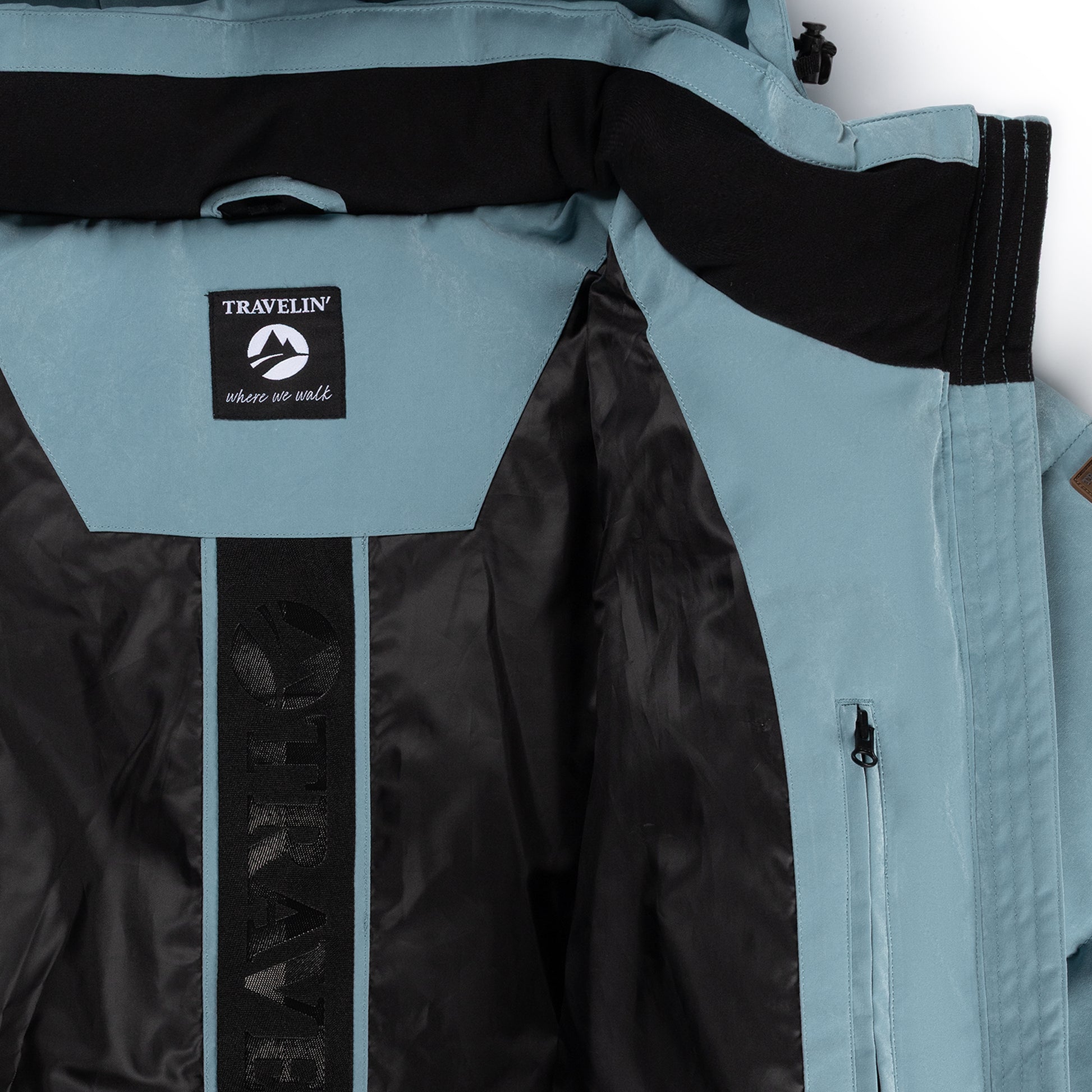 Freya Women - Puffer jacket - Fitted - Light blue DCI