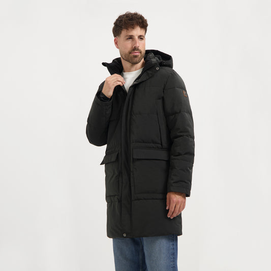 Ladan Men - Puffer jacket - Water-resistant - Black MV