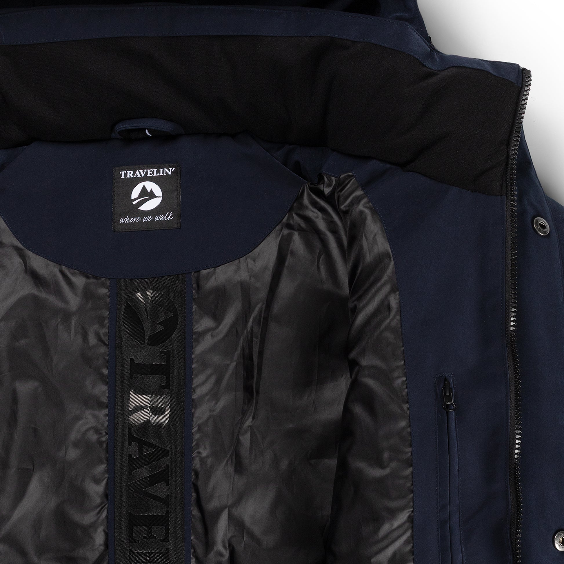 Sverger Men - Puffer jacket - Water-resistant - Navy DCI