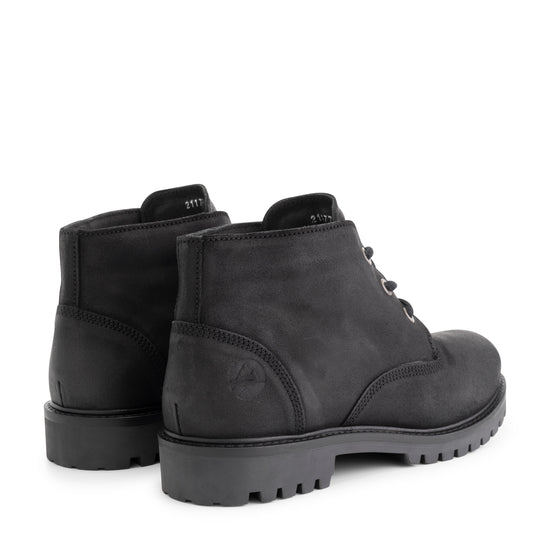 Thorning Men - Lace-up boots - Suede - Black BD